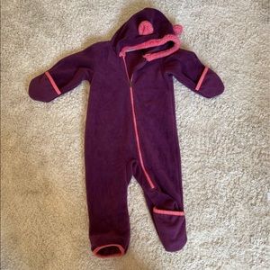 12-18 month Columbia fleece onesie